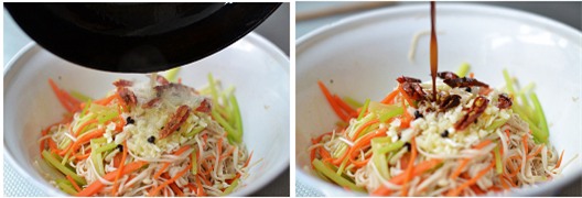 Salad nấm kim giòn ngọt hấp dẫn