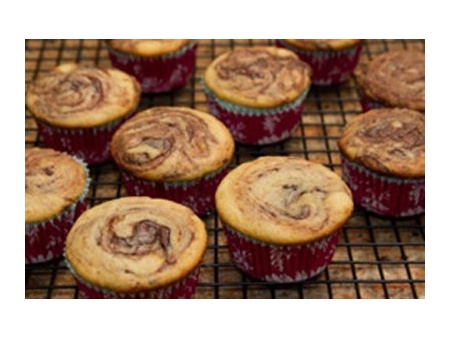 Mềm ngon hấp dẫn món muffin chuối