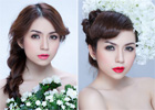 Make-up ngày đầu năm mới với gam hồng đỏ