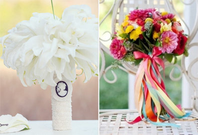 10 cách làm đẹp cho bó hoa cưới cô dâu