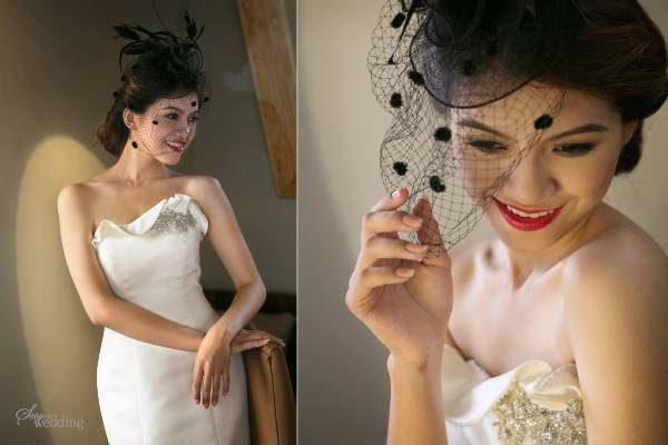 Cô dâu đa phong cách với váy David's Bridal