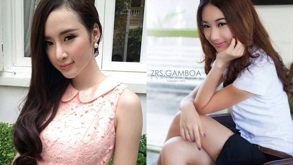 Hot girl Thái xinh đẹp, giống Angela Phương Trinh