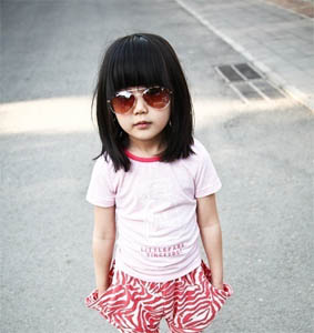 Trẻ em "xúng xính" quần áo đi chơi hè 2012 (p1)