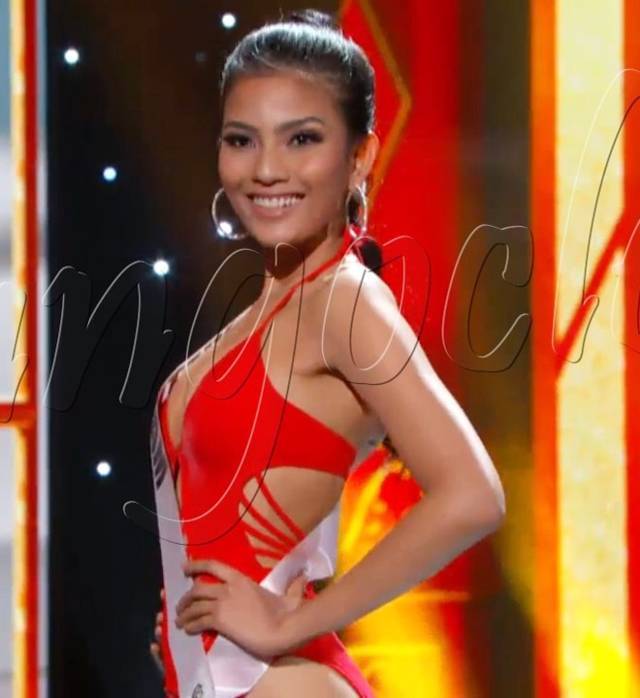 Trương Thị May quyến rũ trên sân khấu Miss Universe