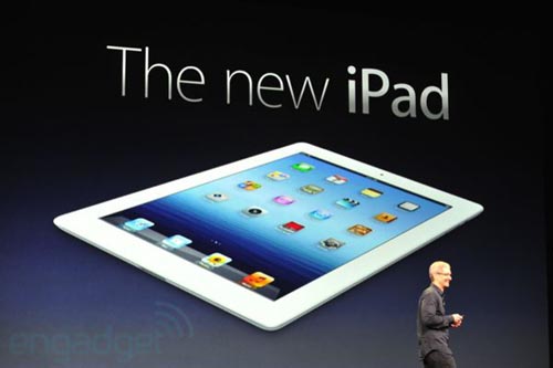 iPad mới ra mắt, màn hình siêu nét, giá không đổi