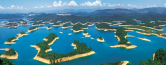 Hồ nghìn đảo như tiên cảnh ở Trung Quốc
