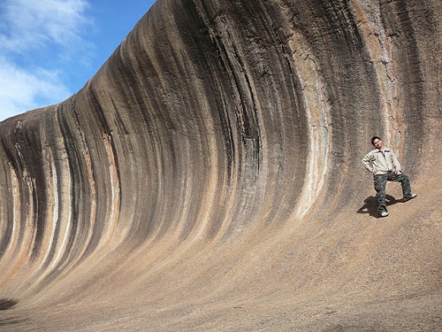 Wave Rock - Kì quan thiên nhiên của Tây Úc