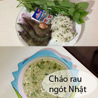 Cháo rau ngót món lạ mà quen