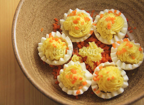 "Cupcake mặn" cực yêu từ trứng và khoai tây