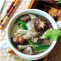 Canh nấm mát lành bổ dưỡng