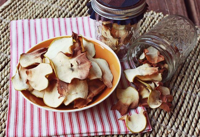 Snack táo giòn ngọt nhai rau ráu