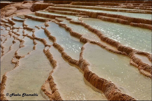Độc đáo ở Iran Suối nước nóng bậc thang 