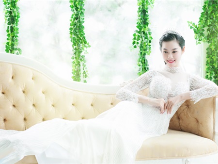 Linh Chi làm cô dâu mộng mơ