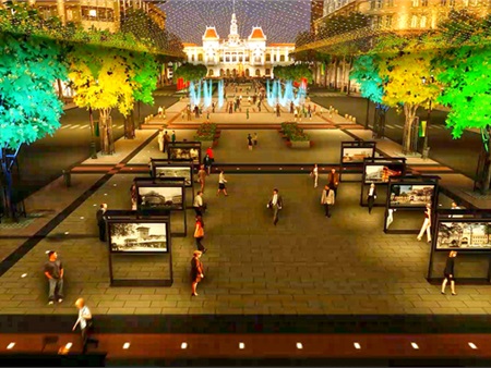 Quảng trường đi bộ Nguyễn Huệ trong tương lai