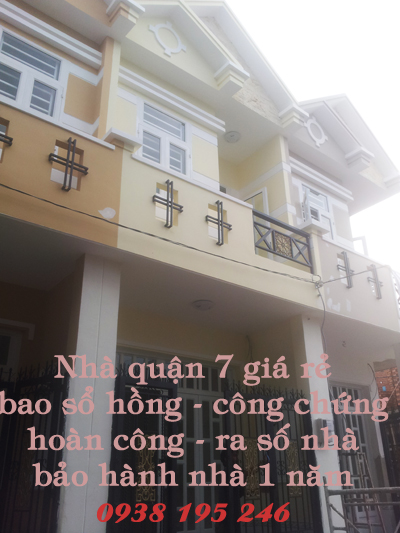 Bán nhà giá rẻ Lê Văn Lương - Quận 7 - Nhà Bè chỉ 635 triệu sổ hồng chung