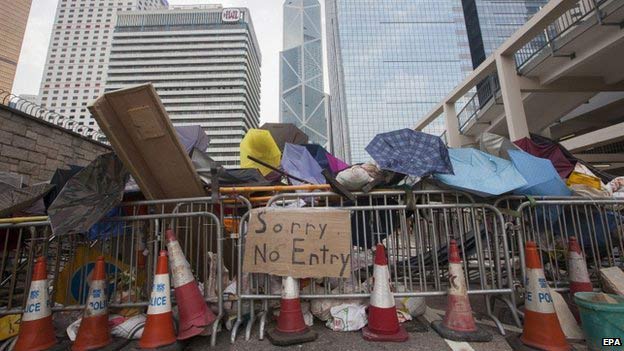 Những điều độc đáo chỉ có ở biểu tình Hong Kong