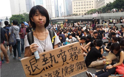 Những điều độc đáo chỉ có ở biểu tình Hong Kong