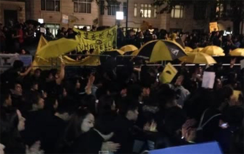 3.000 người London biểu tình ủng hộ Hong Kong
