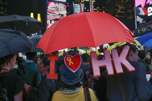 3.000 người London biểu tình ủng hộ Hong Kong