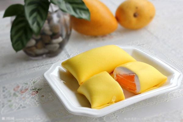 Thèm thuồng crepe kem tươi mix xoài cực ngon