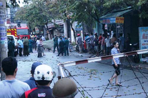Nổ lớn ở Sài Gòn, 2 người chết