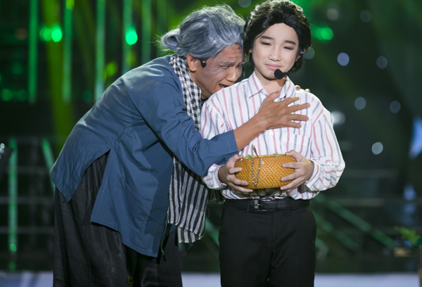 Minh Thuận xuất sắc với vai bà nội