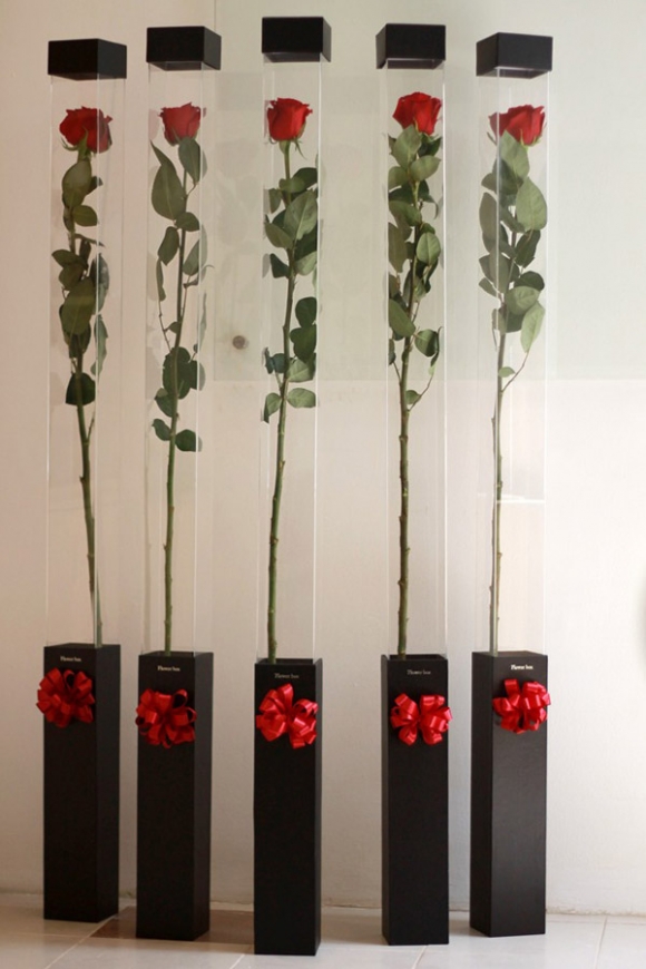 Hoa hồng dài 1,6m giá 700.000 đồng hút khách Sài Gòn