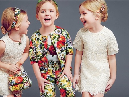 BST Dolce & Gabbana Fall 2014 dành cho trẻ em