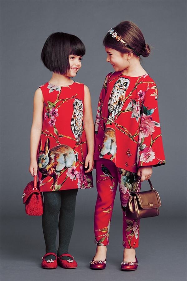 BST Dolce & Gabbana Fall 2014 dành cho trẻ em