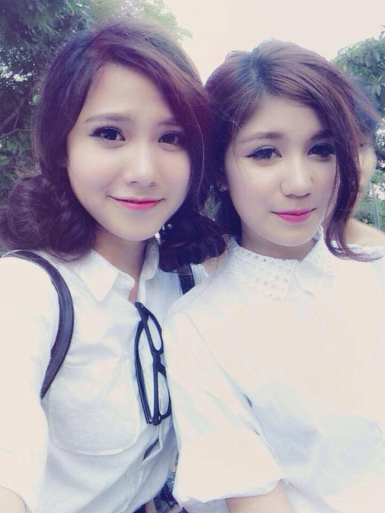 Những 'chị em sinh đôi' siêu kute của hot girl Việt