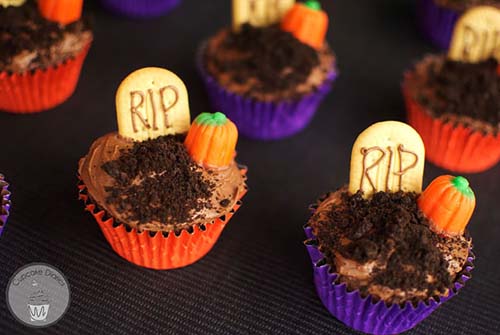 Những chiếc bánh cupcakes vừa ngon vừa kỳ dị ngày lễ Halloween