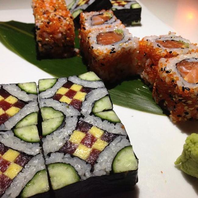 Say đắm món sushi nghệ thuật nỡ nhìn không nỡ ăn