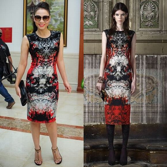 Toát mồ hôi' vì giá váy áo siêu đắt đỏ của sao Việt
