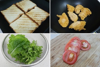 3 món ăn sáng ngon lạ từ bánh mỳ sandwich