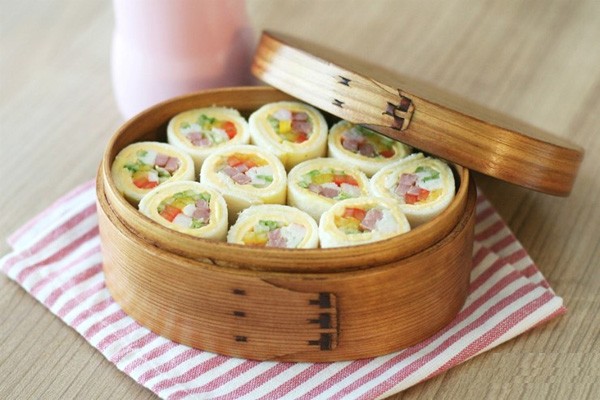 3 món ăn sáng ngon lạ từ bánh mỳ sandwich