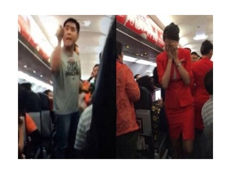 Phạt du khách Trung Quốc tạt nước sôi vào tiếp viên hàng không