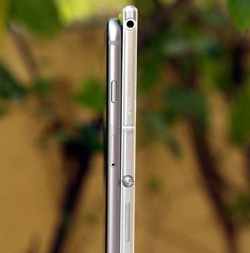 so sánh iPhone 6 Plus với Xperia Z Ultra
