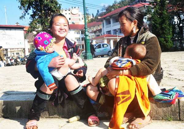 Sa Pa bừng sáng trong nắng đông