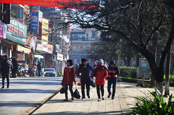 Sa Pa bừng sáng trong nắng đông