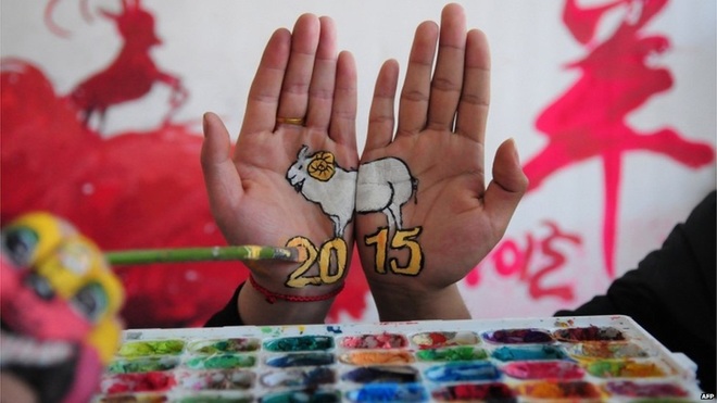 Thế giới rộn ràng đón chào năm 2015