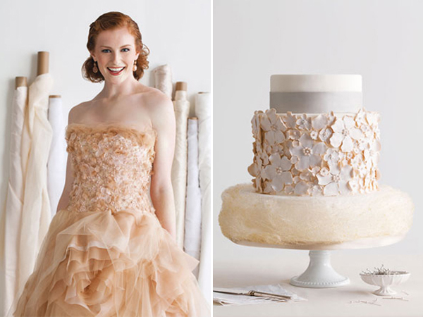 Ấn tượng với bánh giống hệt váy cưới