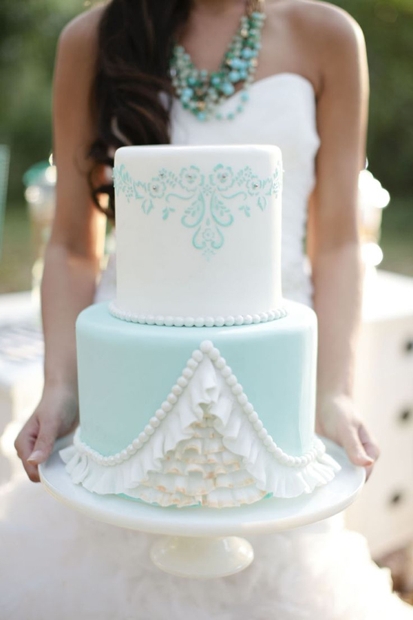 Ấn tượng với bánh giống hệt váy cưới