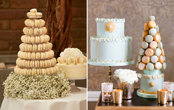Bánh macarons đẹp và tiện dụng cho đám cưới