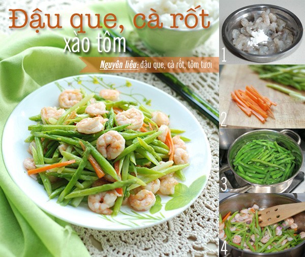 Làm tôm rang và canh cá nấu me khô thật ngon chiêu đãi cả nhà