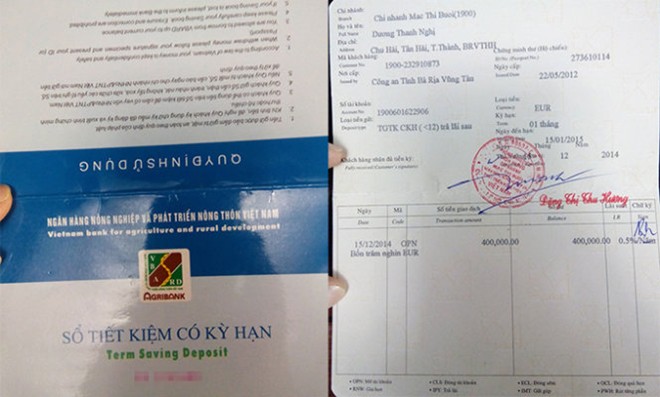 Gửi tiết kiệm Ngân hàng Agribank nhưng khách không rút được tiền!?