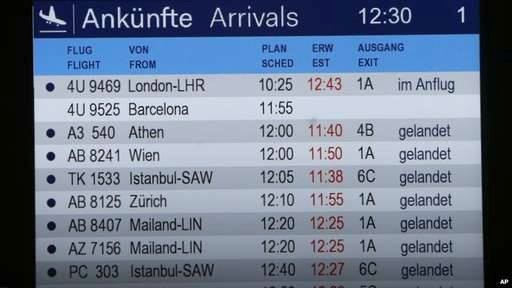 Máy bay Airbus A320 hàng không Đức Germanwings rơi - hơn 150 người thiệt mạng