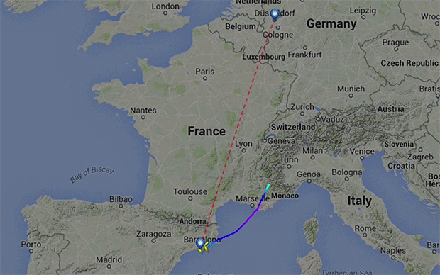 Máy bay Airbus A320 hàng không Đức Germanwings rơi - hơn 150 người thiệt mạng