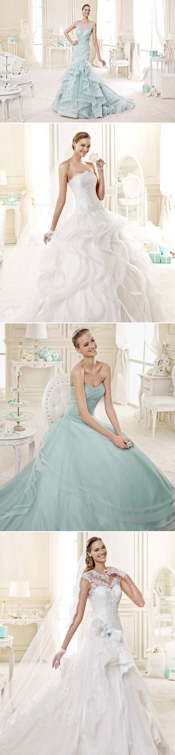 6 bộ sưu tập váy cưới trong mơ năm 2015