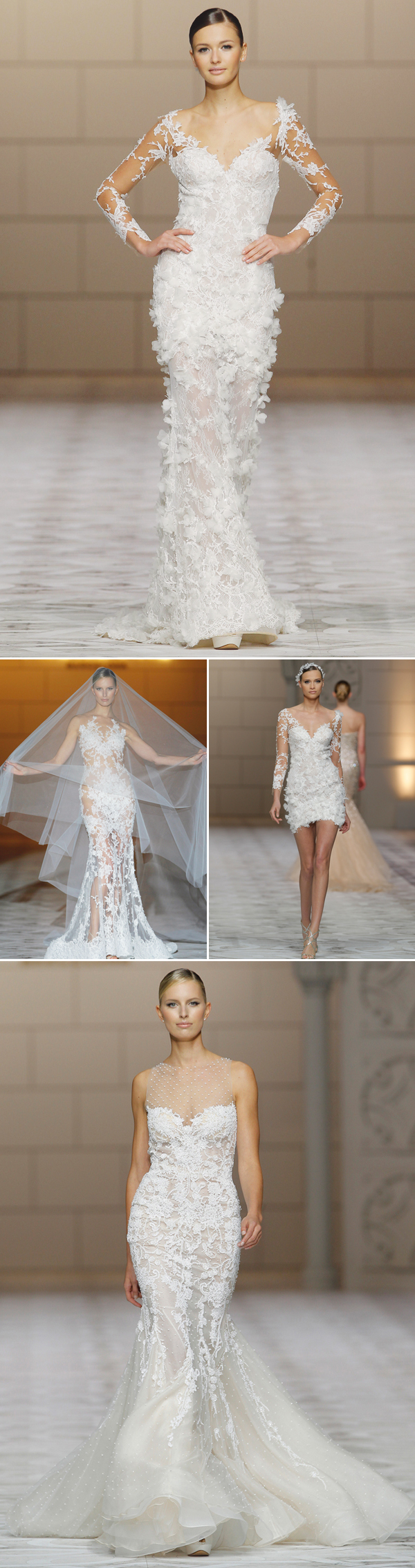 6 bộ sưu tập váy cưới trong mơ năm 2015