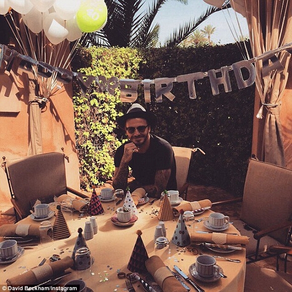 David Beckham mạnh tay 'vung' 8 tỷ mừng sinh nhật tuổi 40